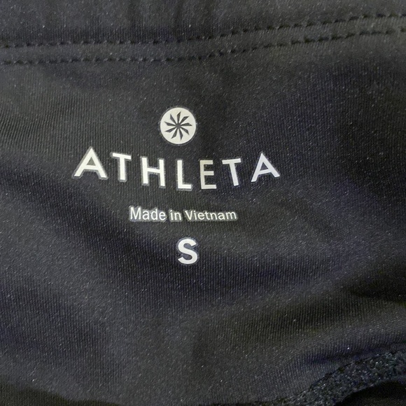 Athleta Black Reflective Leggings - Picture 6 of 6